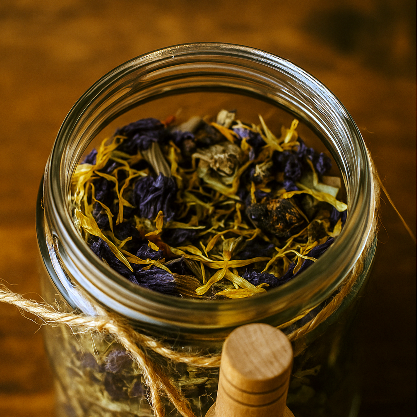 Infusión Antiinflamatoria con Caléndula y Malva