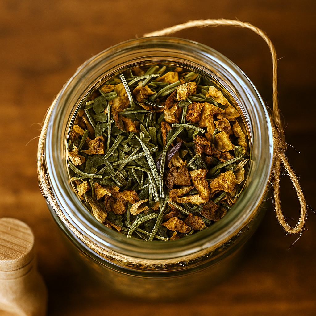 Infusión Antioxidante de Romero y Naranja