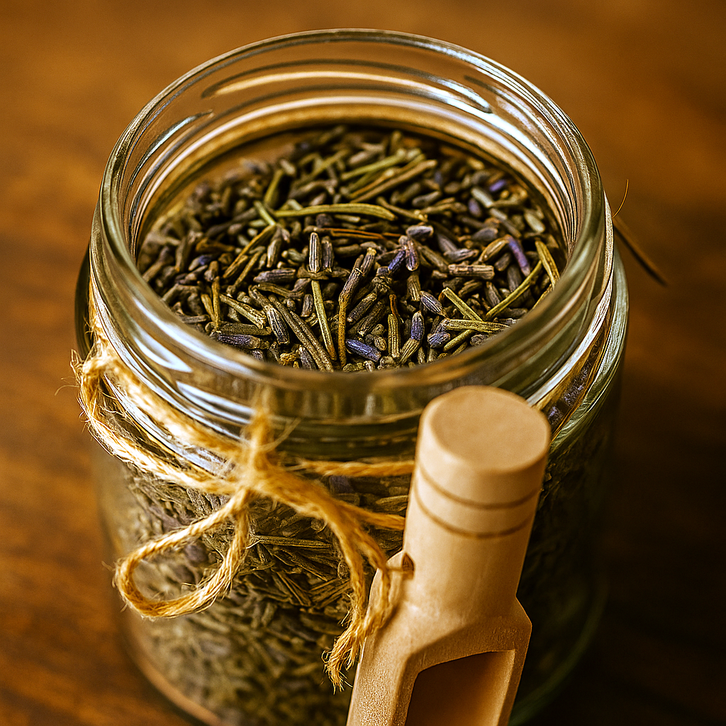 Infusión para el Dolor de Cabeza con Menta y Lavanda