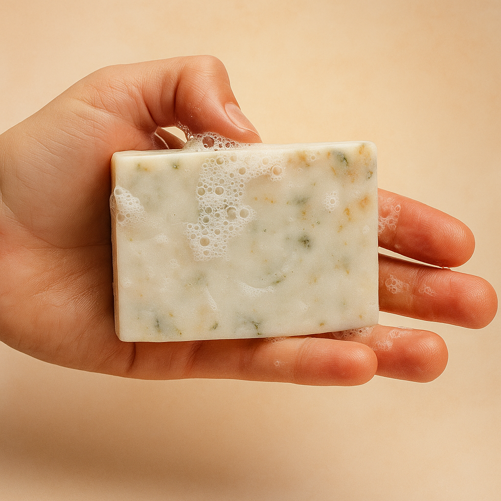 Jabón Antioxidante de Naranja y Uva