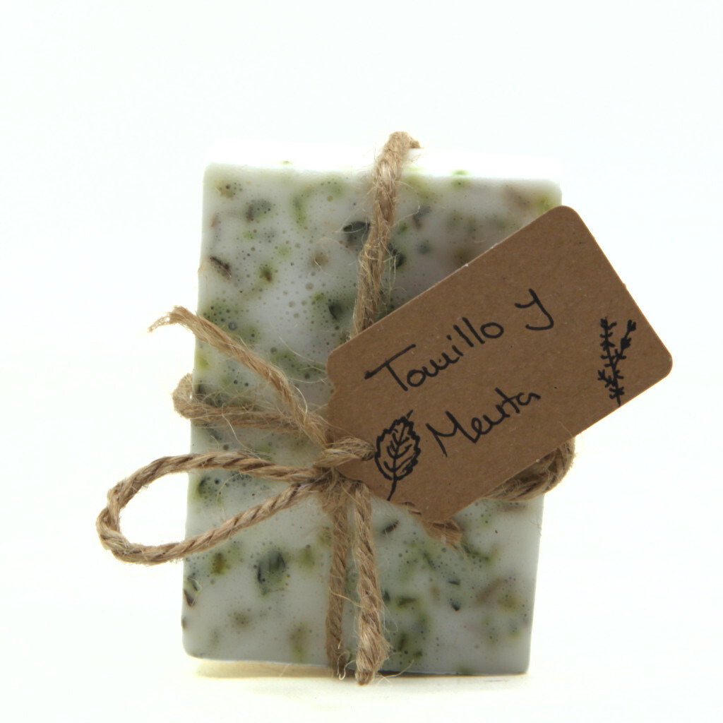 Jabón para el Catarro con Menta y Tomillo - Hecho a Mano