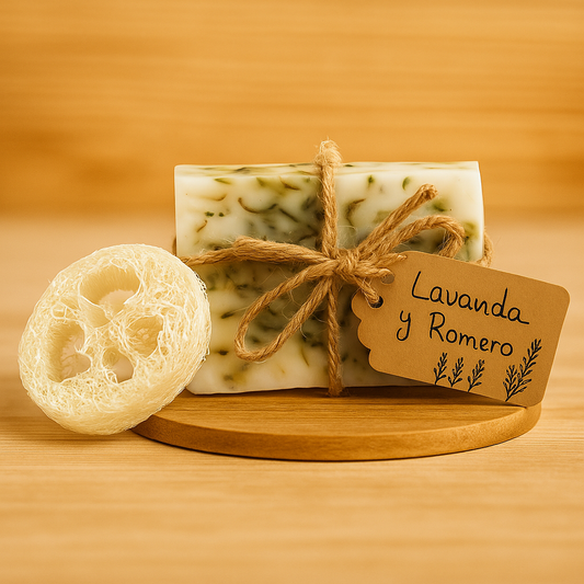 Jabón Relajante de Lavanda y Romero