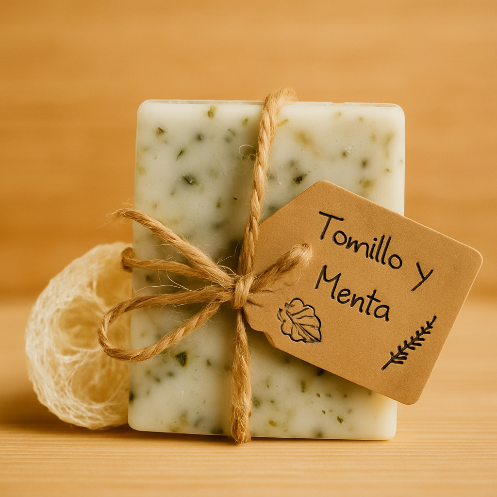 Jabón para el Catarro con Menta y Tomillo